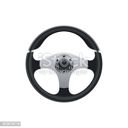 Detail Car Steering Wheel Clipart Nomer 25