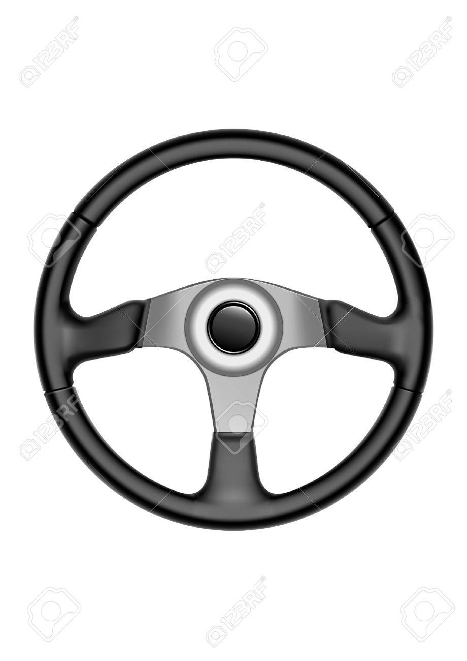 Detail Car Steering Wheel Clipart Nomer 5