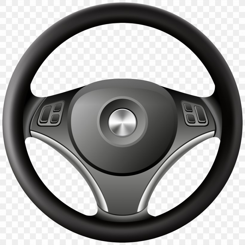 Detail Car Steering Wheel Clipart Nomer 6