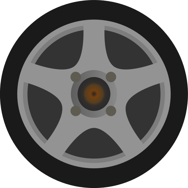 Detail Car Wheel Vector Nomer 46