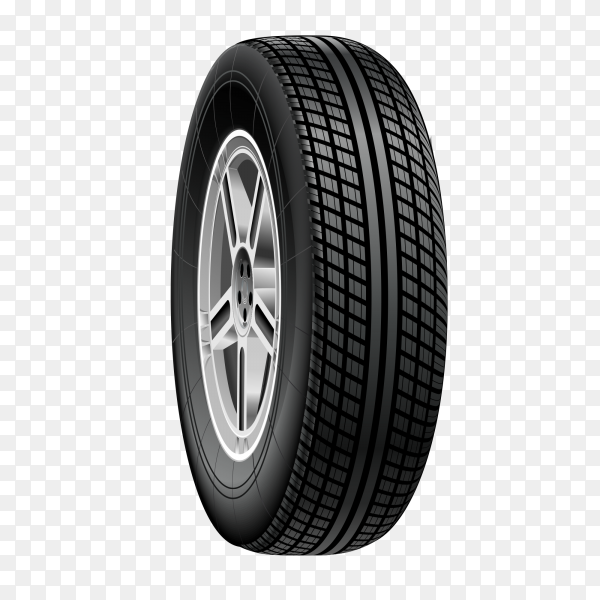 Detail Car Wheel Vector Nomer 51