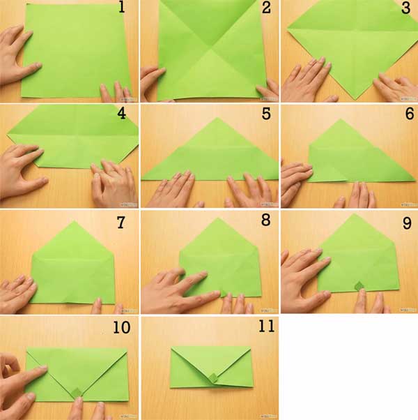 Detail Cara Bikin Amplop Dari Origami Nomer 7