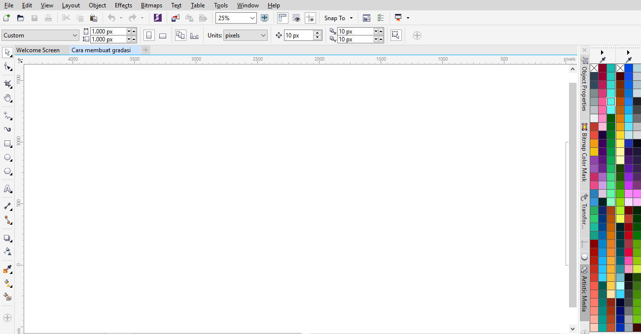 Detail Cara Buat Gradasi Warna Di Corel Nomer 16