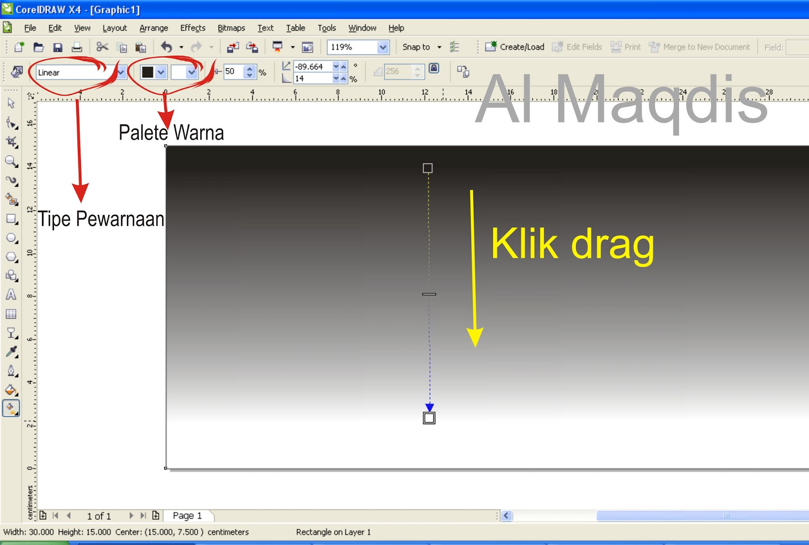 Detail Cara Buat Gradasi Warna Di Corel Nomer 20