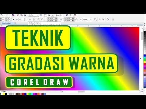 Detail Cara Buat Gradasi Warna Di Corel Nomer 29