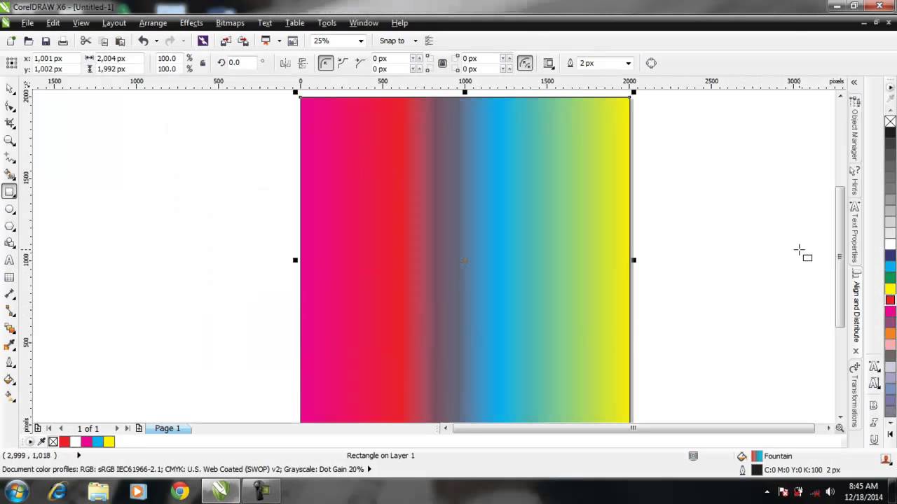 Detail Cara Buat Gradasi Warna Di Corel Nomer 6