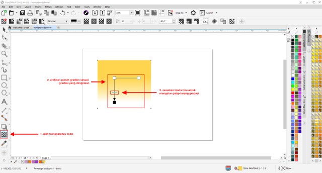 Detail Cara Buat Gradasi Warna Di Corel Nomer 51