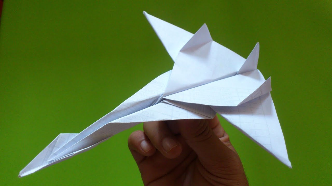 Detail Cara Buat Origami Pesawat Nomer 12