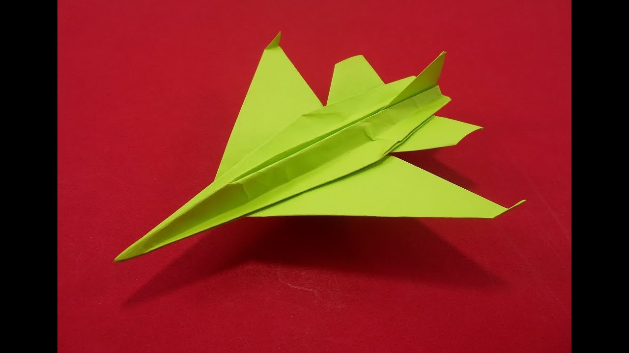 Detail Cara Buat Origami Pesawat Nomer 3