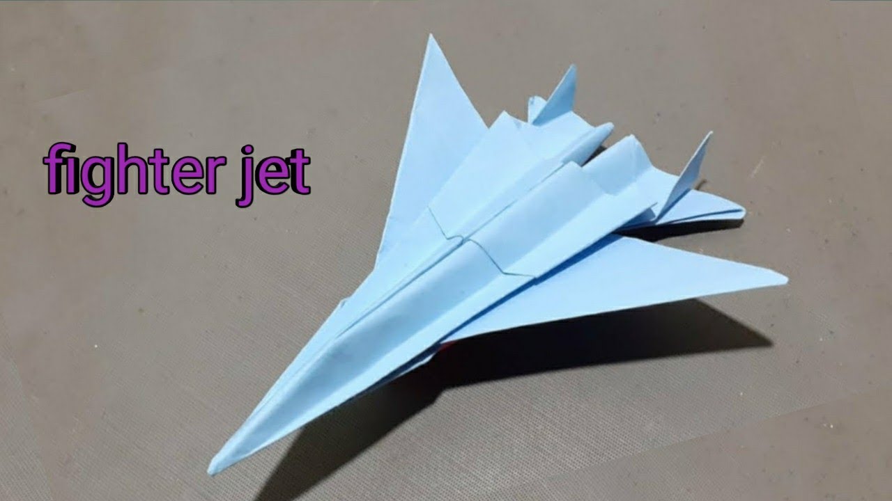 Detail Cara Buat Origami Pesawat Nomer 7