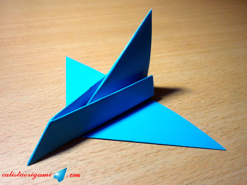 Detail Cara Buat Origami Pesawat Nomer 8