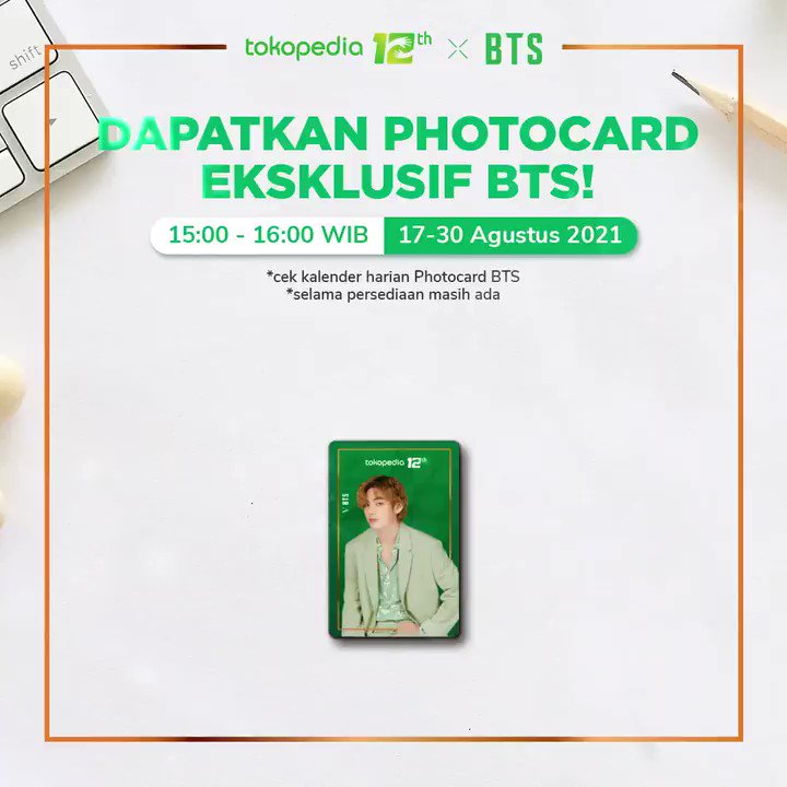 Detail Cara Dapat Pc Bts Di Tokopedia Nomer 38