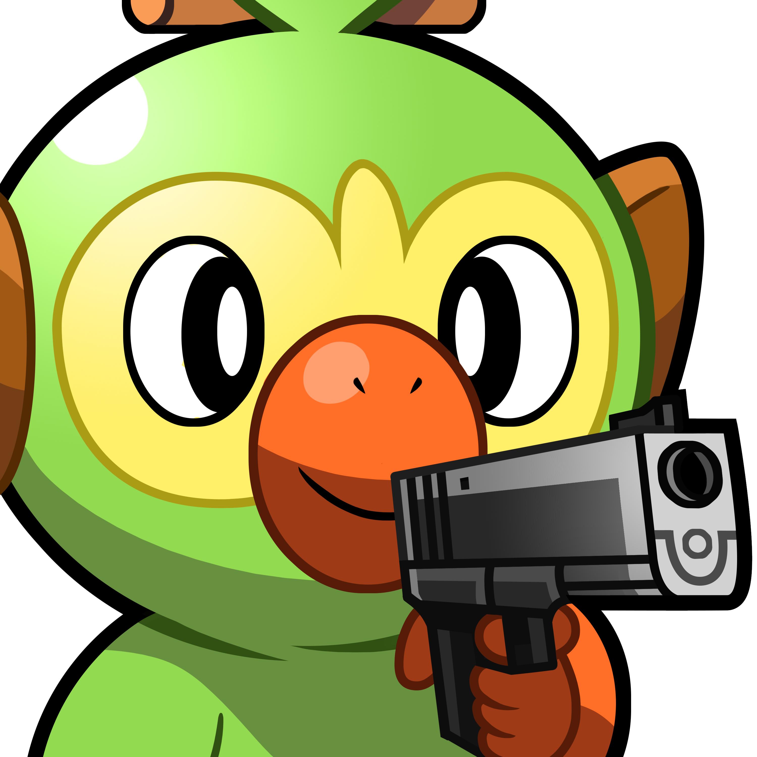 Detail Gun Emote Twitch Nomer 8