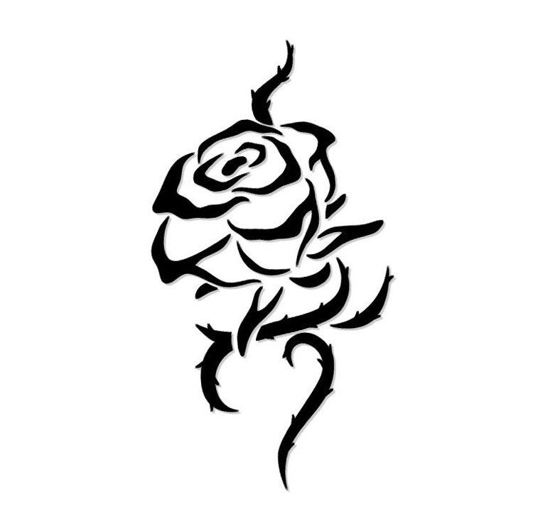 Kleine Rosen Tattoo Vorlage - KibrisPDR