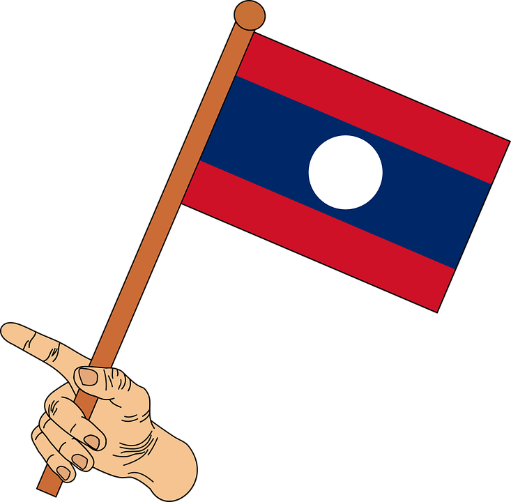 Detail Laos Flag Nomer 15