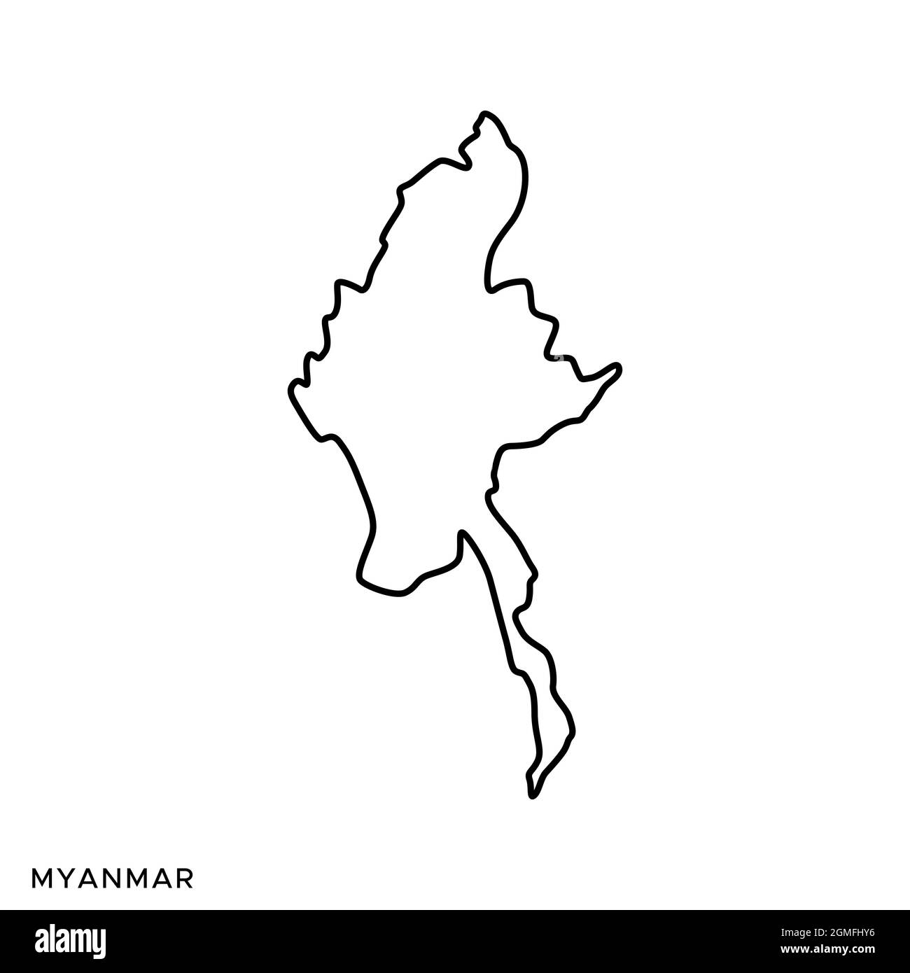 Detail Myanmar Karte Nomer 2