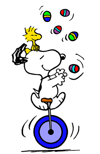 Detail Snoopy And Woodstock Easter Nomer 7