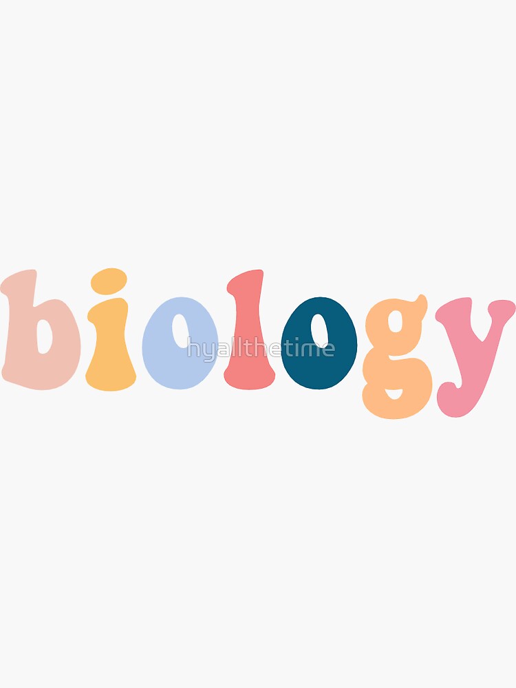Detail Biologie Schriftzug Nomer 2