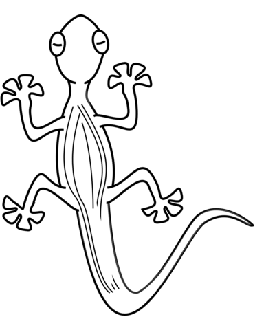Detail Eidechse Zum Ausmalen Nomer 6
