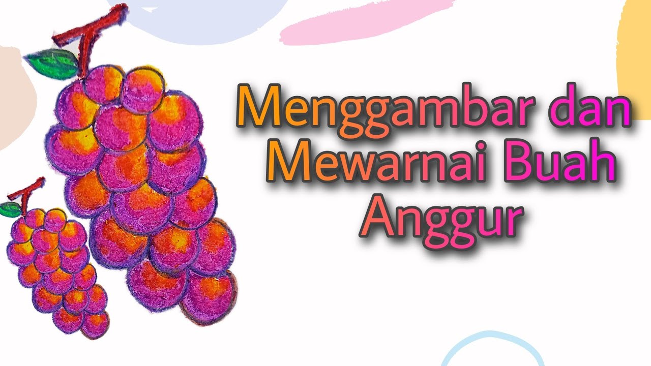 Detail Gambar Anggur Mewarnai Nomer 48