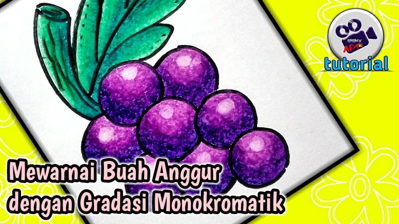 Detail Gambar Anggur Mewarnai Nomer 49