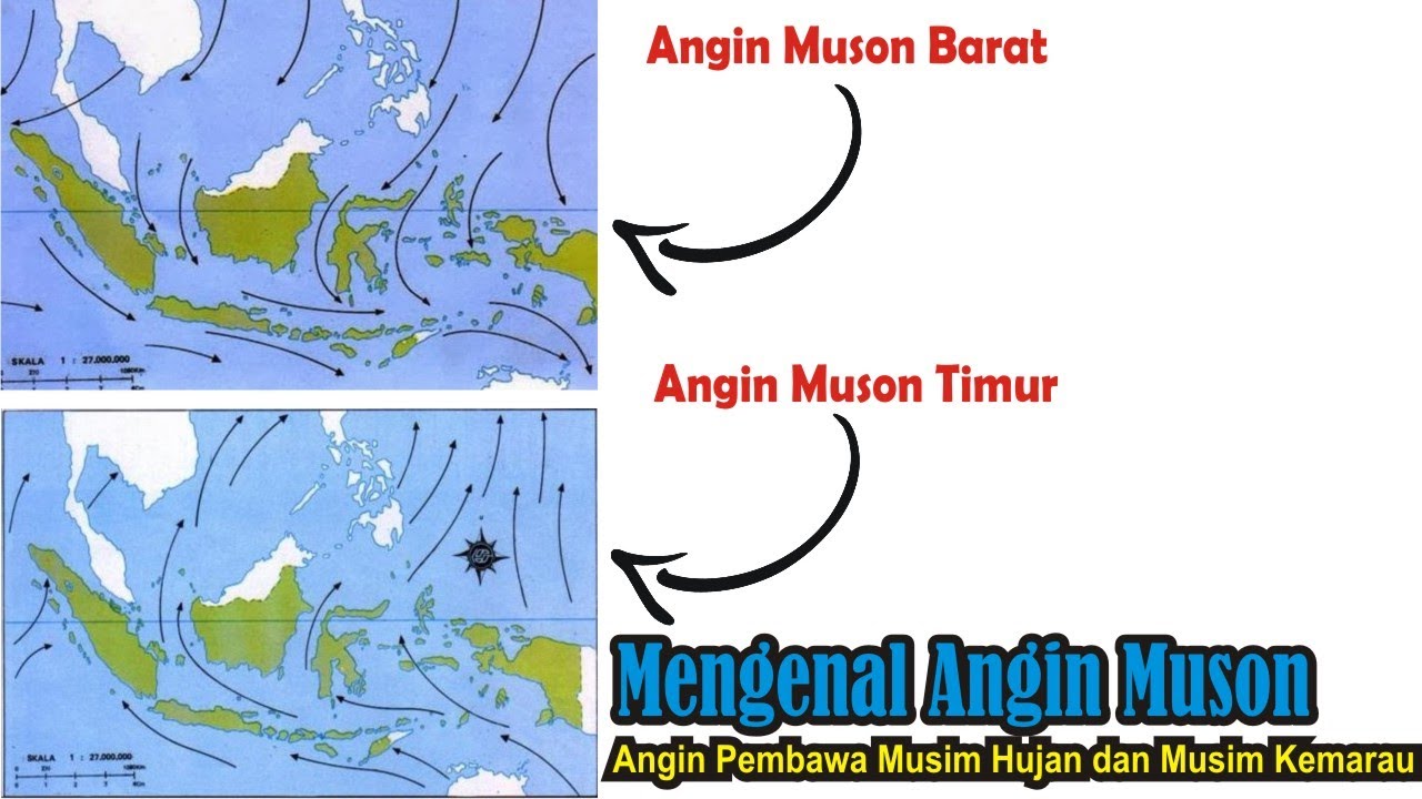 Detail Gambar Angin Muson Barat Dan Timur Nomer 38