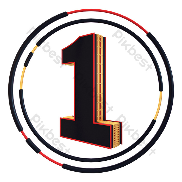 Detail Gambar Angka 1 Hitam Nomer 16