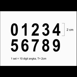 Detail Gambar Angka 1 Hitam Nomer 28