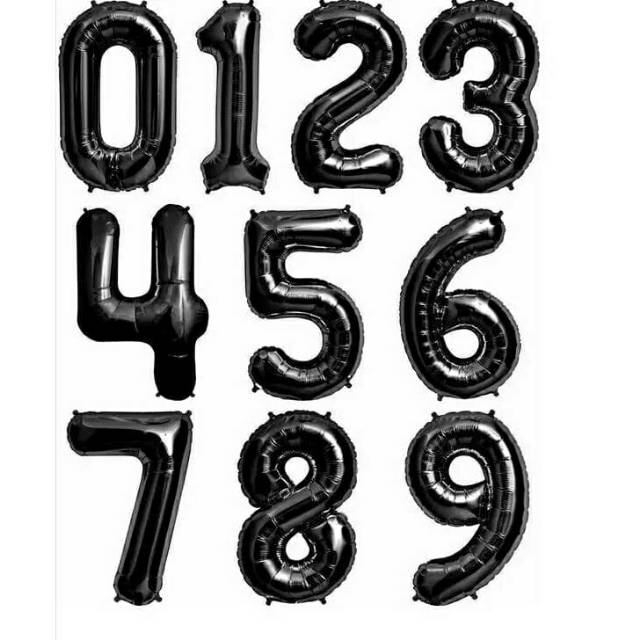 Detail Gambar Angka 1 Hitam Nomer 32