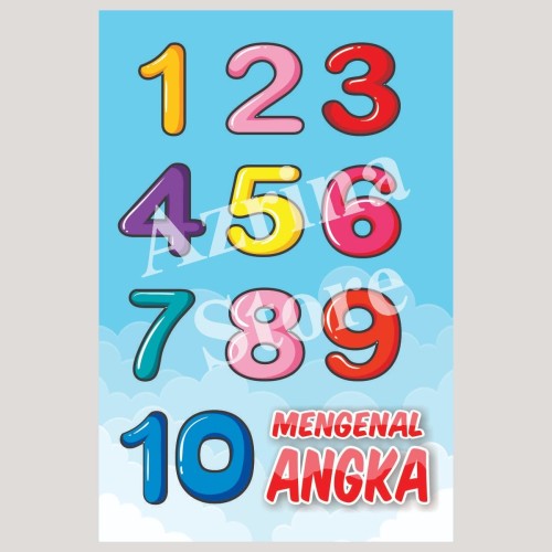 Detail Gambar Angka 1 Sampai 10 Nomer 7