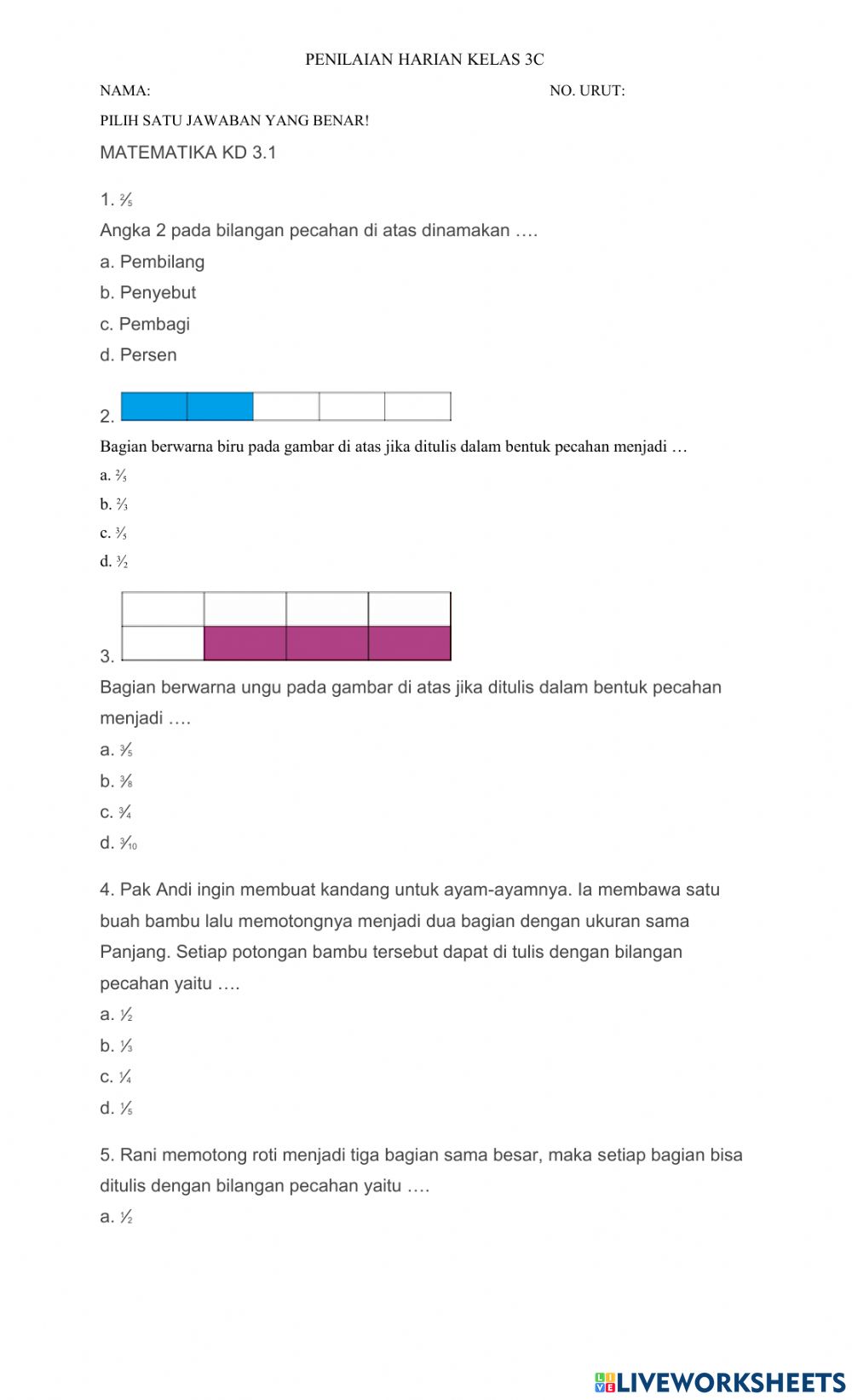 Detail Gambar Angka 2 Berwarna Nomer 42