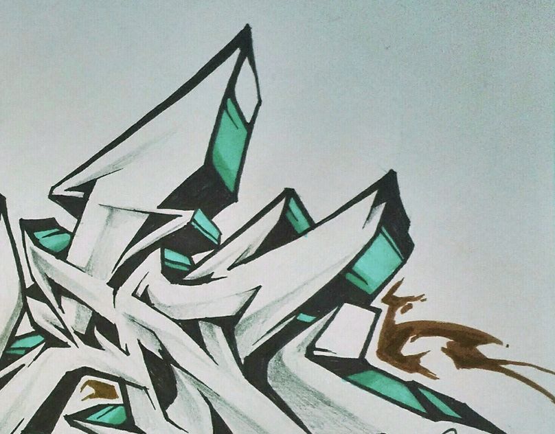 Detail Gambar Angka Grafiti Nomer 49