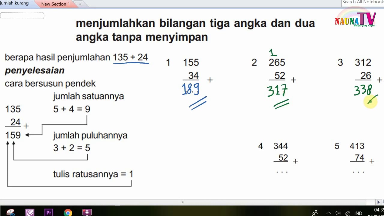 Detail Gambar Angka Penjumlahan Bilangan Nomer 44