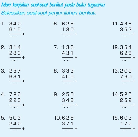 Detail Gambar Angka Penjumlahan Bilangan Nomer 7