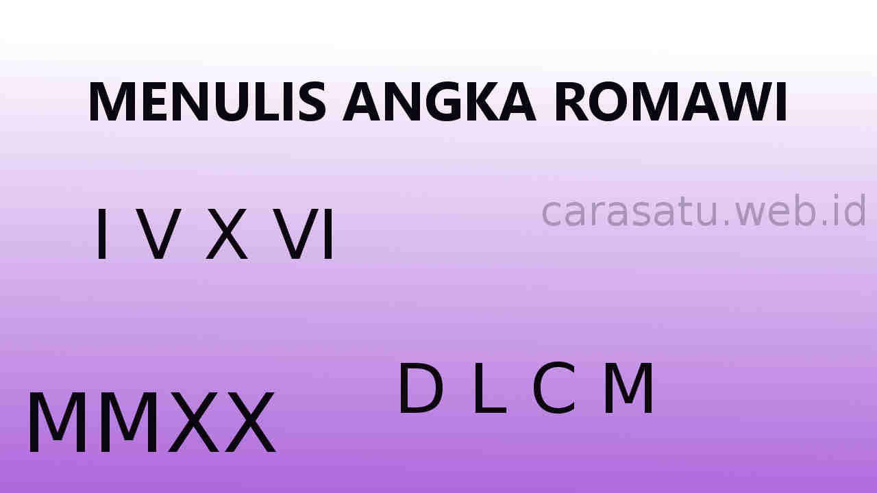 Detail Gambar Angka Romawi Nomer 33