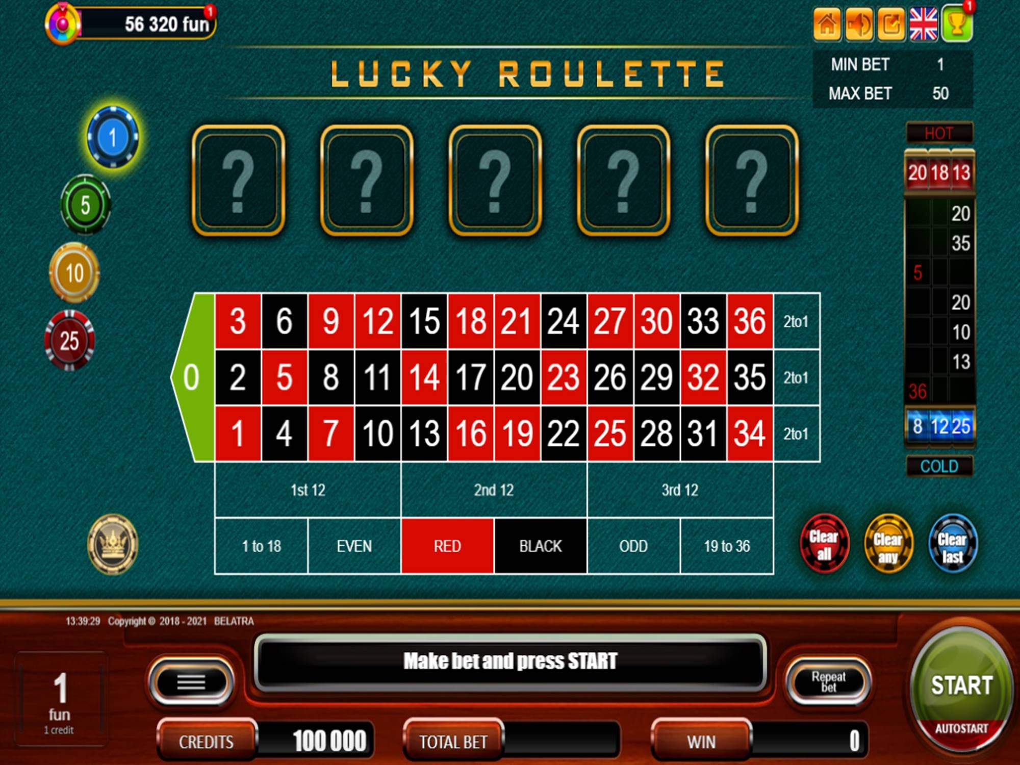 Detail Gambar Angka Roulette Nomer 48