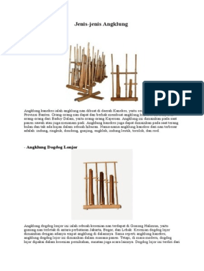 Detail Gambar Angklung Kanekes Nomer 14