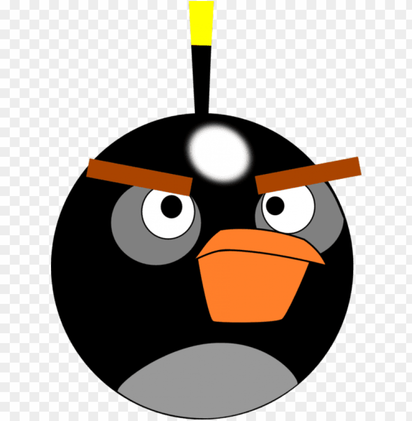 Detail Gambar Angry Bird Hitam Nomer 20