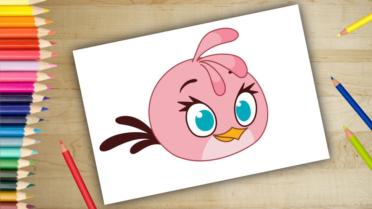 Detail Gambar Angry Bird Pink Nomer 13