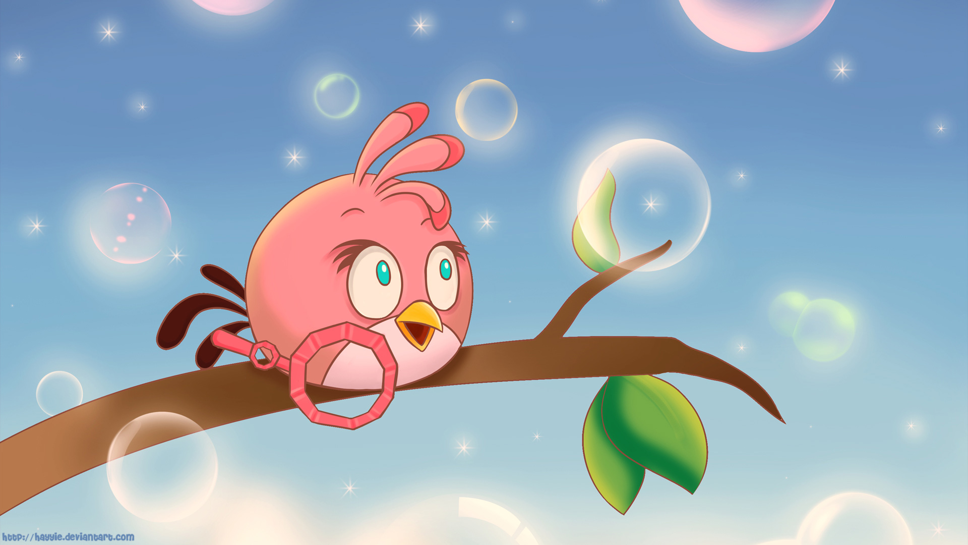 Detail Gambar Angry Bird Pink Nomer 16