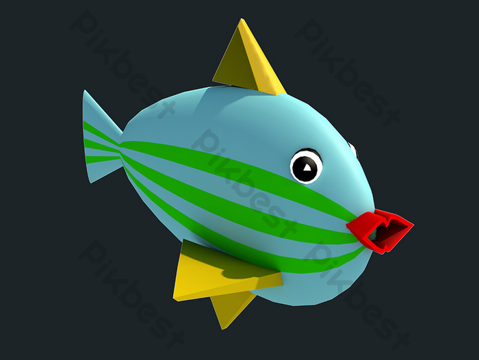 Detail Gambar Animasi 3d Ikan Nomer 50
