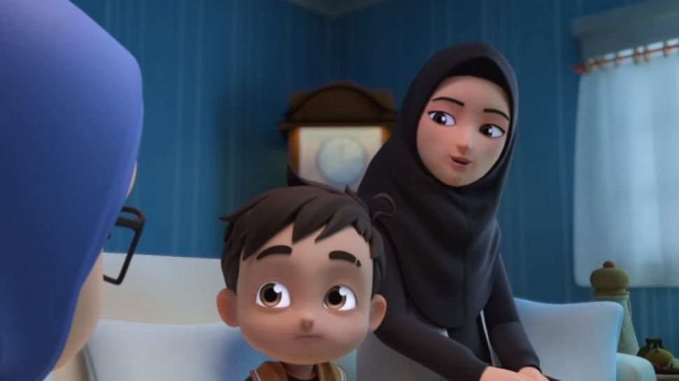 Detail Gambar Animasi Anak Anak Muslim Nomer 37