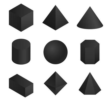 Detail Geometrische Formen 3d Nomer 7