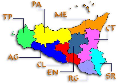 Sicilia Geografia - KibrisPDR