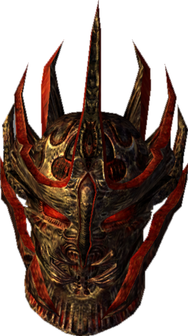 Detail Skyrim Daedric Helmet Nomer 25