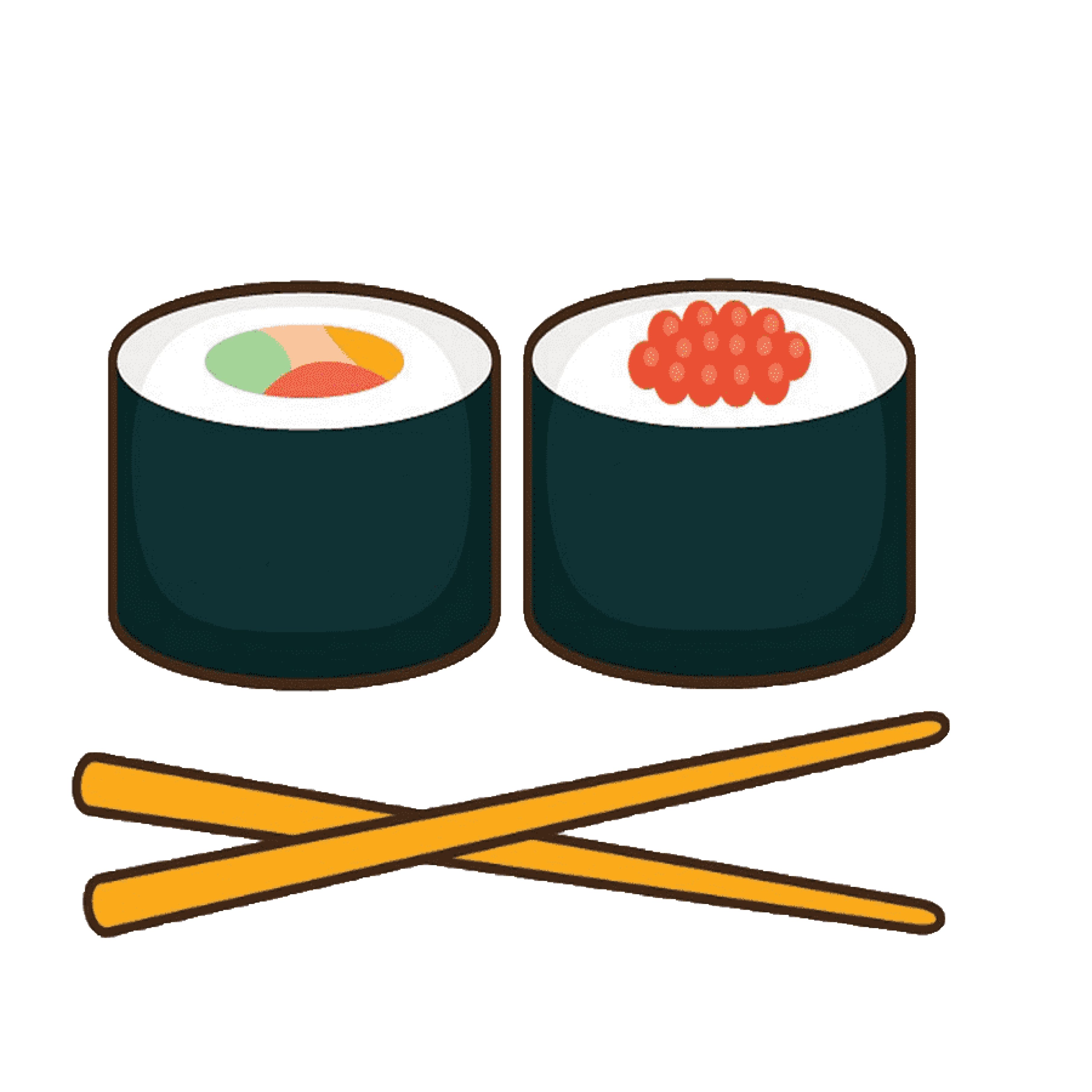 Detail Sushi Gemalt Nomer 24