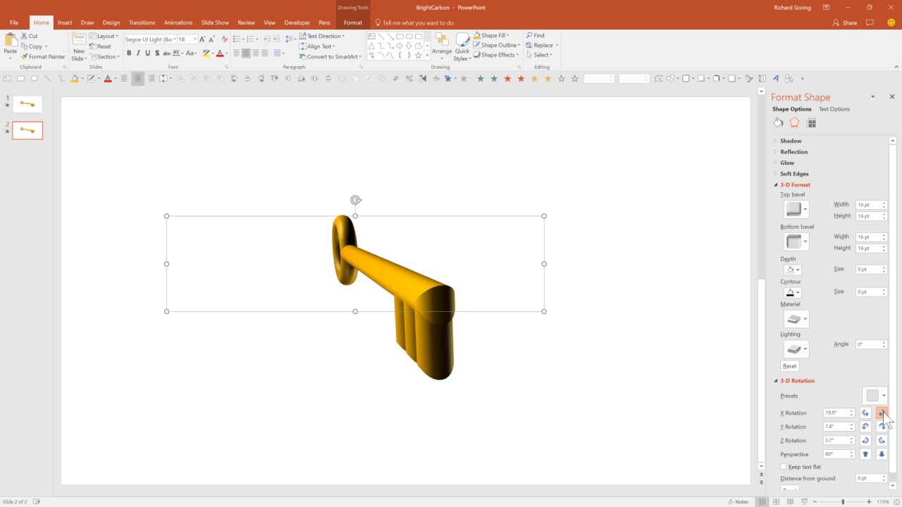Detail 3d Modelle Powerpoint Nomer 14