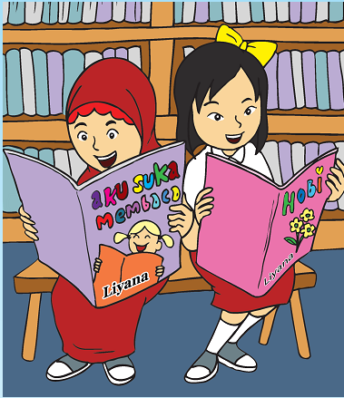 Detail Gambar Animasi Anak Membaca Buku Nomer 7