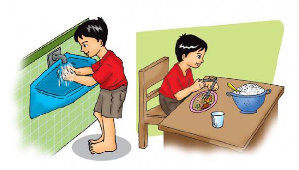 Detail Gambar Animasi Anak Sedang Makan Nomer 38