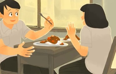 Detail Gambar Animasi Anak Sedang Makan Nomer 46